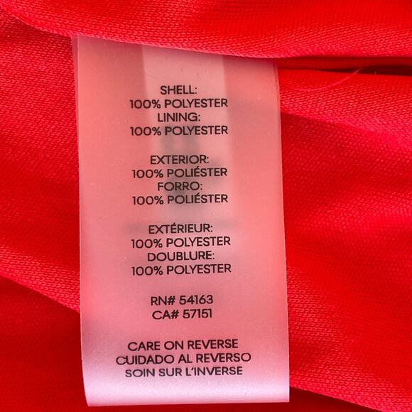 Karl Lagerfeld Womens Floral Pleats Chiffon A-Line Dress Size 16 Flounce Hem Nwt - Picture 8 of 9